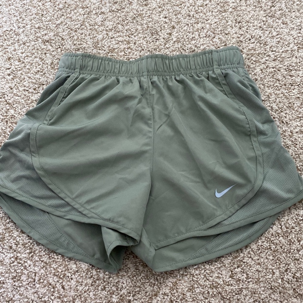 Nike sage green shorts- size XS